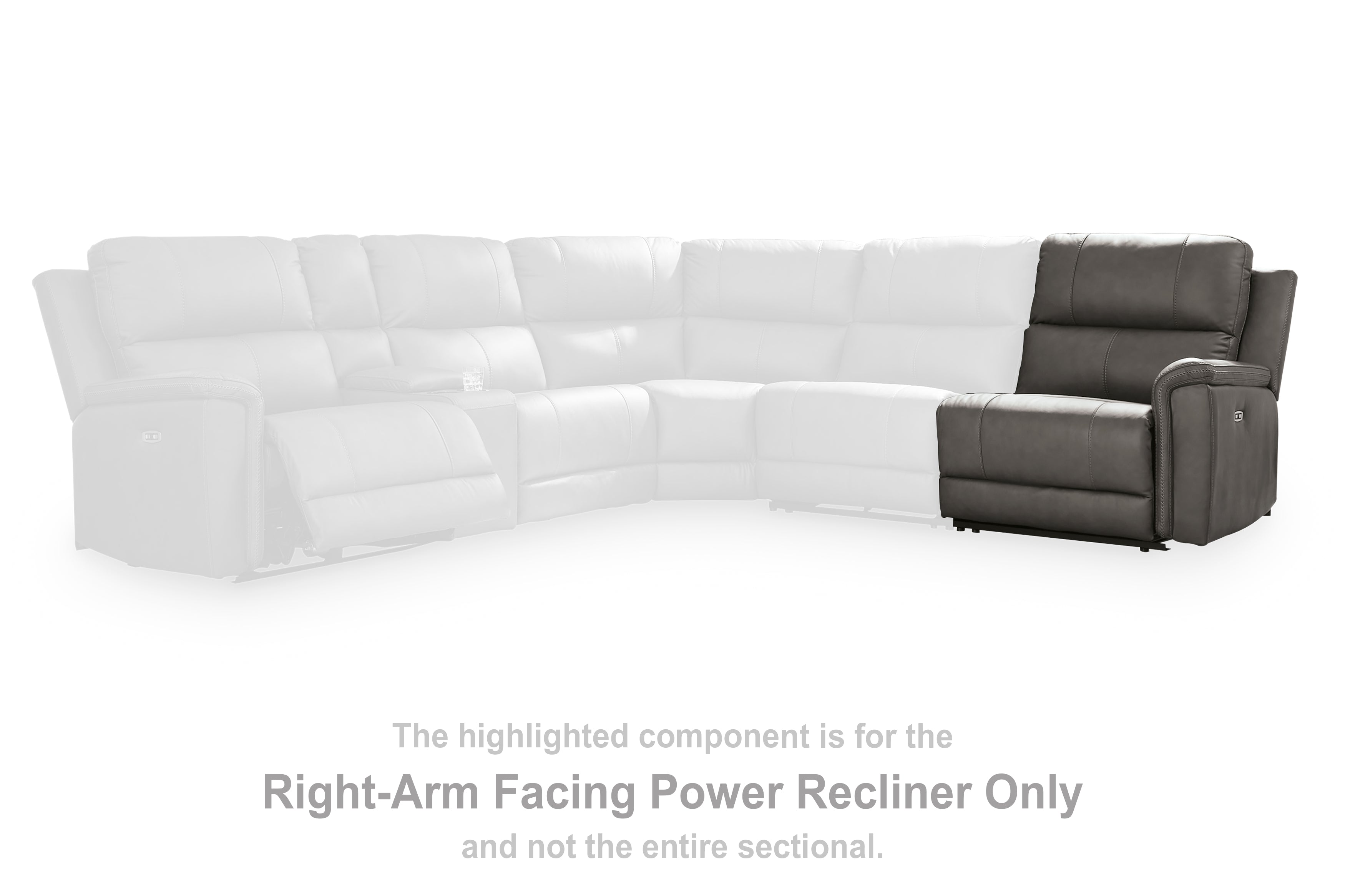 Bleckley Anchor Right-Arm Facing Power Recliner - PCU1200062