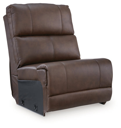 Bleckley Espresso Armless Chair - PCU1200146
