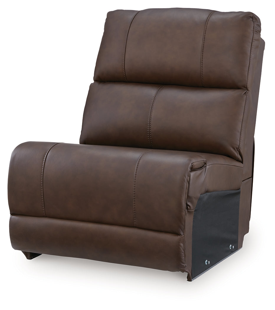 Bleckley Espresso Armless Chair - PCU1200146