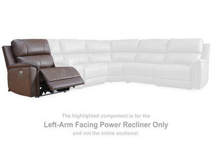 Bleckley Espresso Left-Arm Facing Power Recliner - PCU1200158