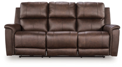 Bleckley Espresso Power Reclining Sofa - PCU1200115