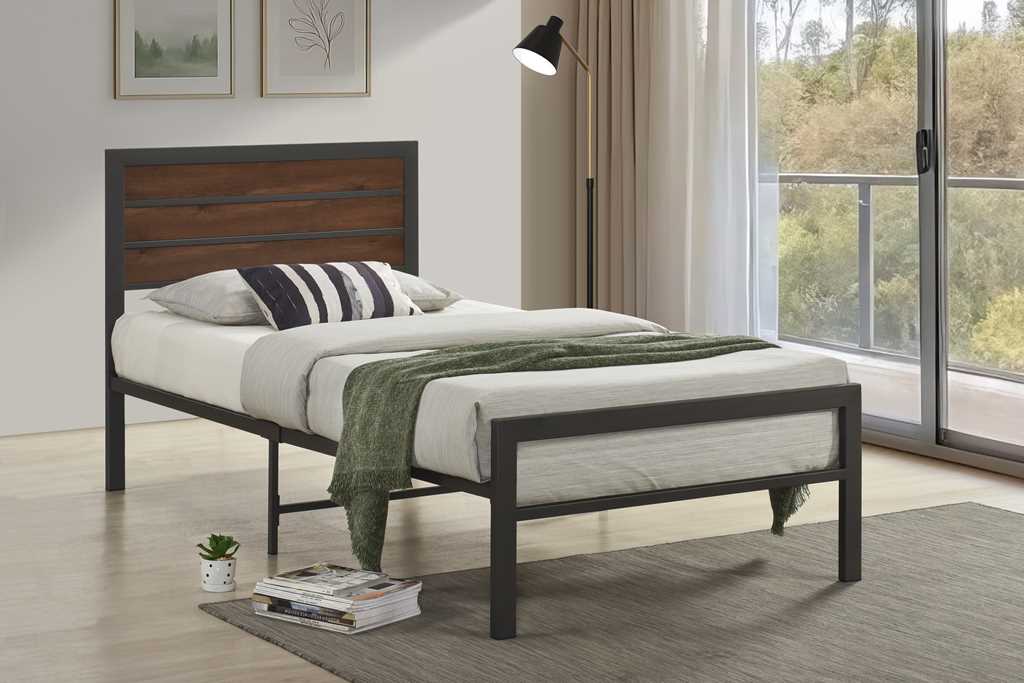 BM10 Metal Platform Bed - Twin - BM10 TWIN PLATFORM BED