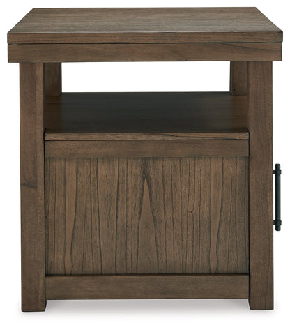 Boardernest Coffee Table with 1 End Table in Brown - PKG015856