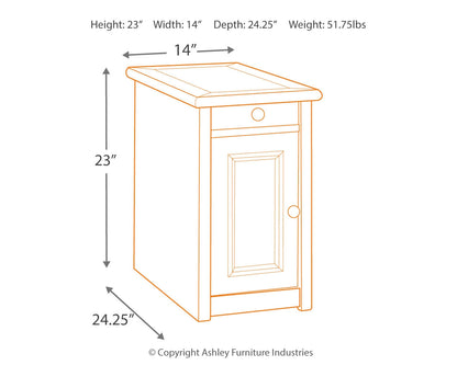 Bolanburg 2 End Tables in Two-tone - PKG008434