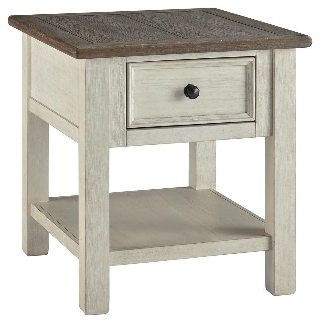 Bolanburg 2 End Tables in Two-tone - PKG008535