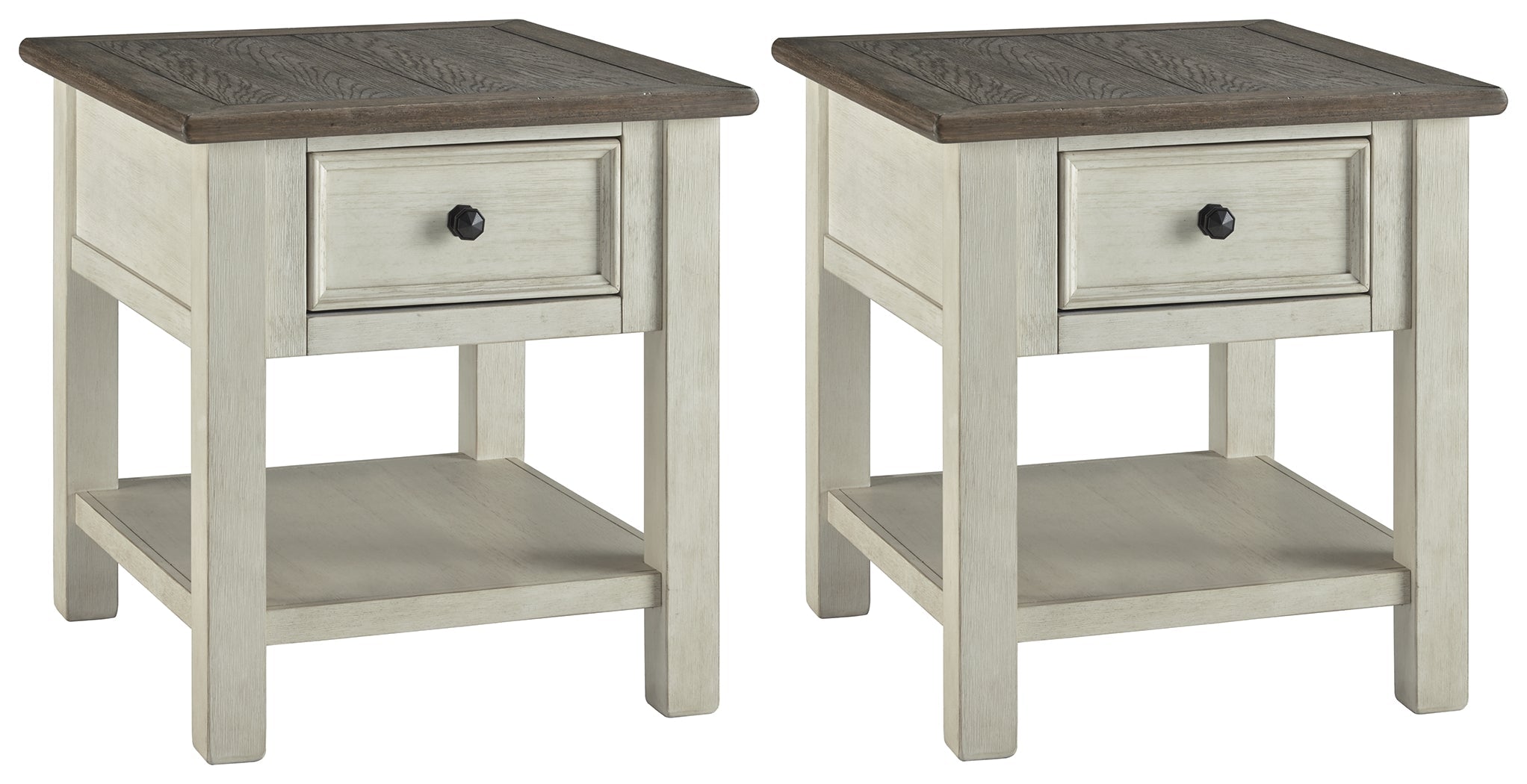 Bolanburg 2 End Tables in Two-tone - PKG008535