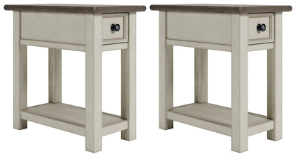 Bolanburg 2 End Tables in Two-tone - PKG010340