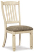 Bolanburg Antique White Dining Extension Table,10 Chairs and Server - D647D35