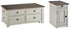 Bolanburg Coffee Table with 1 End Table in Two-tone - PKG008657