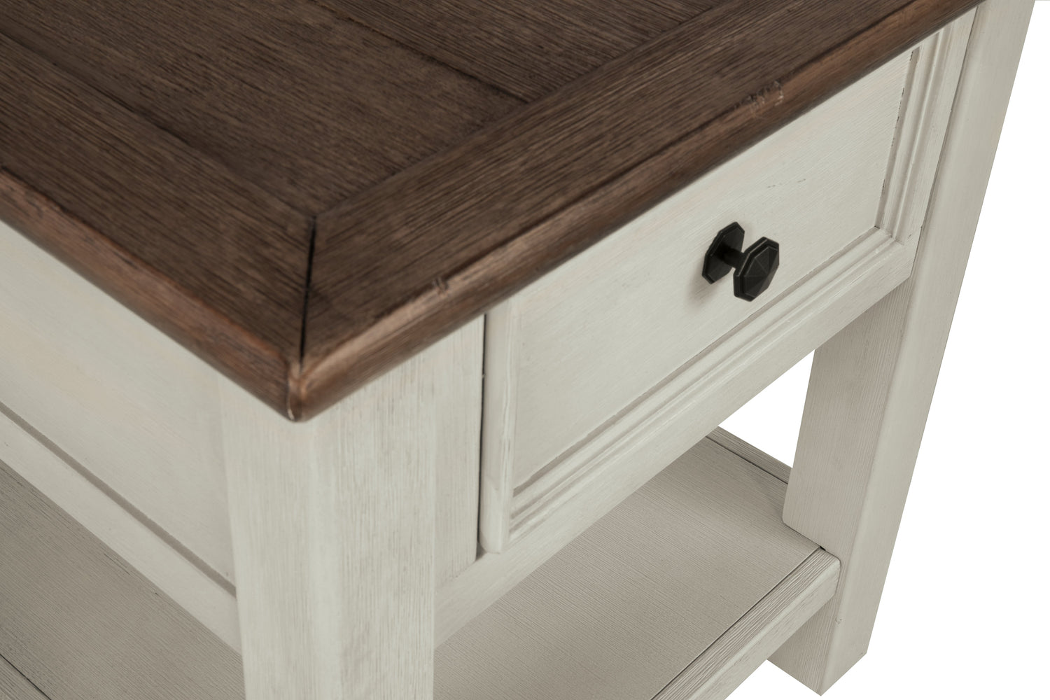 Bolanburg Coffee Table with 1 End Table in Two-tone - PKG008658