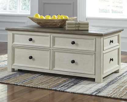 Bolanburg Coffee Table with 1 End Table in Two-tone - PKG008658