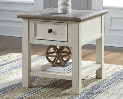 Bolanburg Coffee Table with 1 End Table in Two-tone - PKG008658