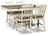Bolanburg Counter Height Dining Table and 4 Barstools in Two-tone - PKG002123