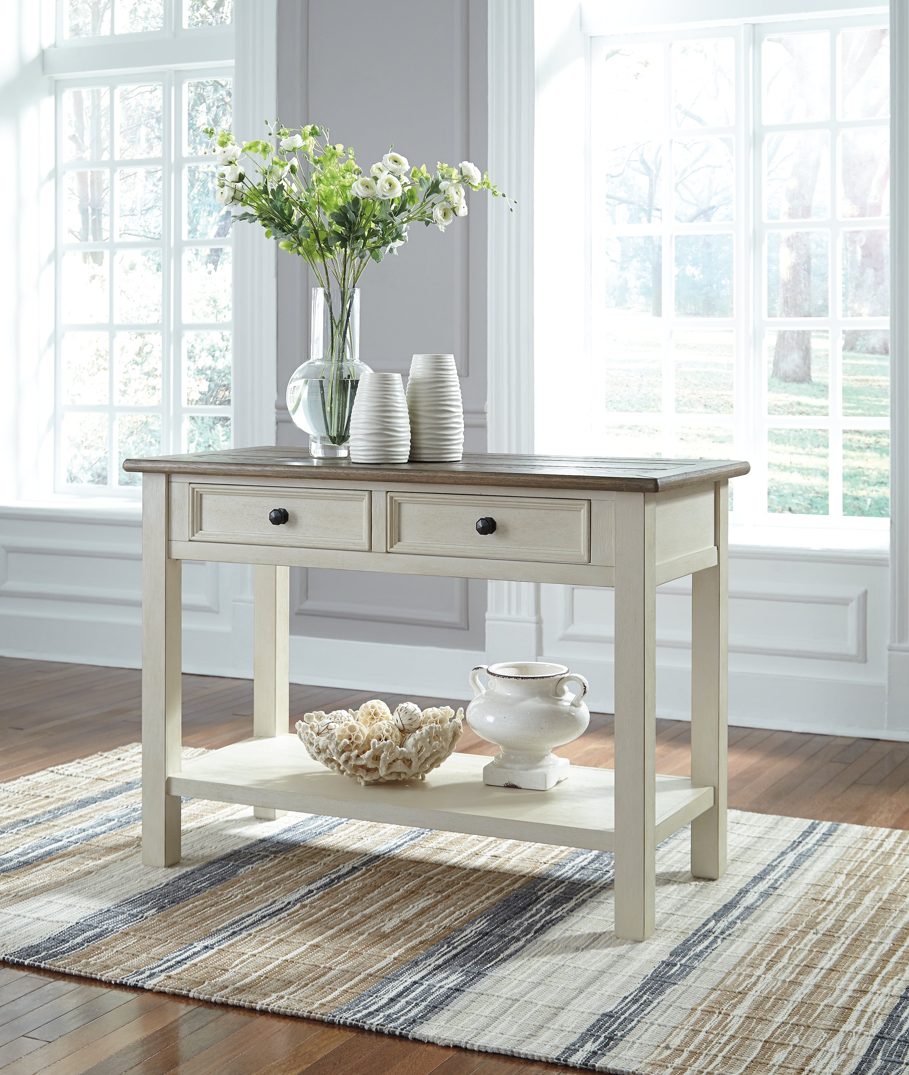 Bolanburg Sofa Table and Chair Side End Table - T637T7