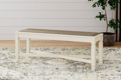 Bolanburg Two-tone Dining Table with 8 Chairs and Bench with Server and 2 Stools - D647D28