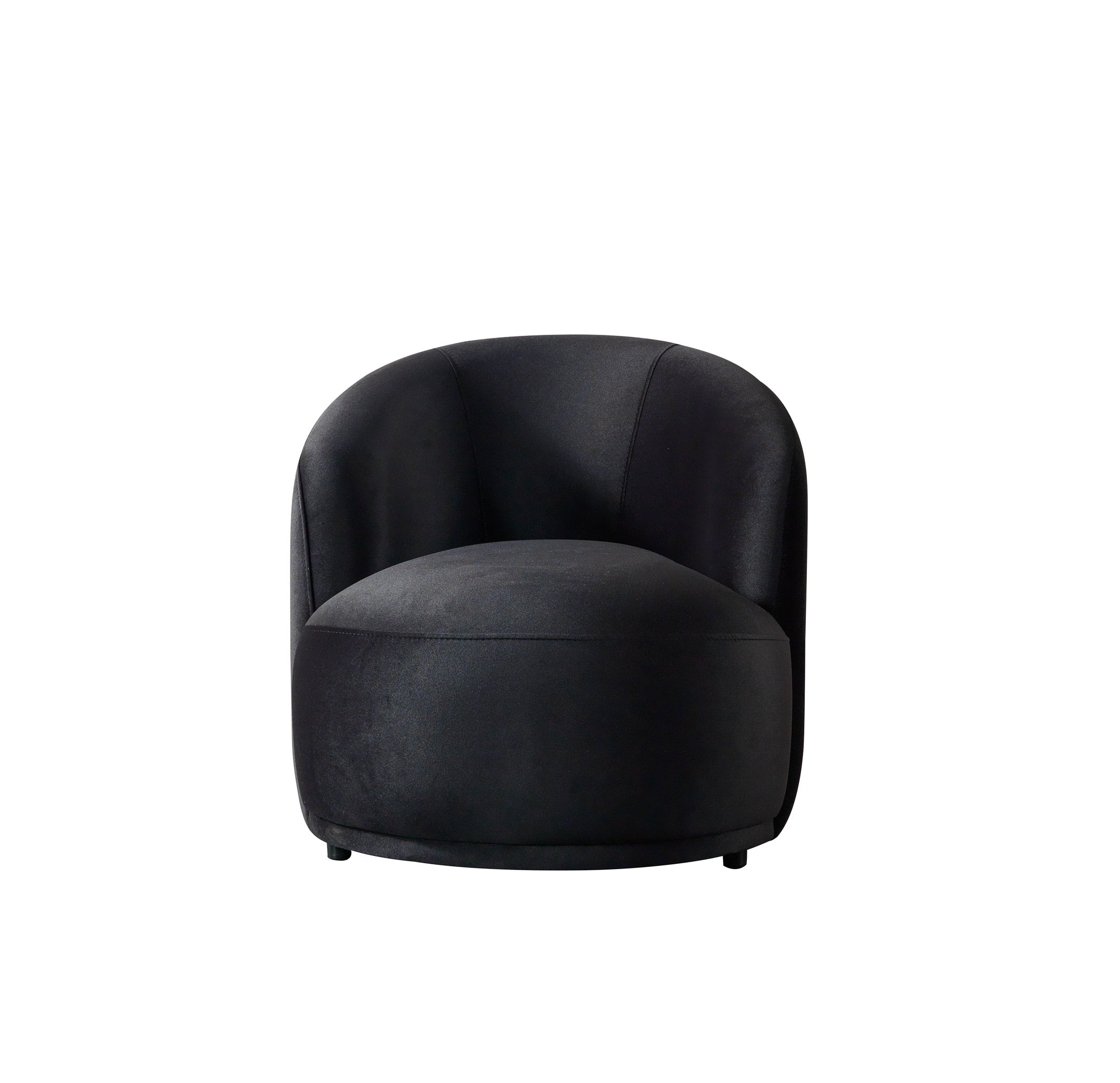 Bonita Black Velvet Sofa 91" &amp; Loveseat 81" [ETA: 9/10] - BONITABLACKVL-SL