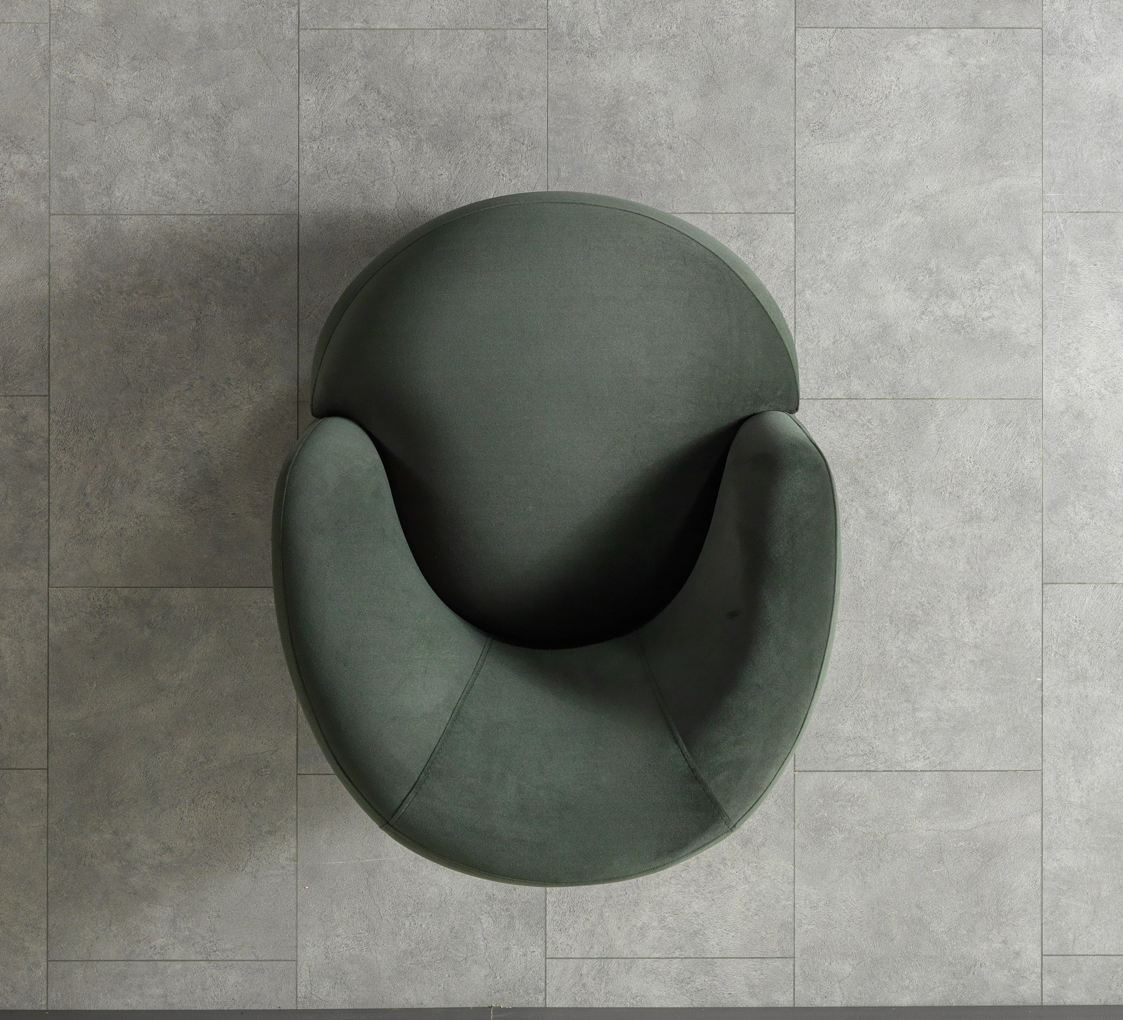 Bonita Green Velvet Accent Chair - BONITAGREENVL-C