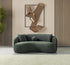 Bonita Green Velvet Loveseat 81" - BONITAGREENVL-L