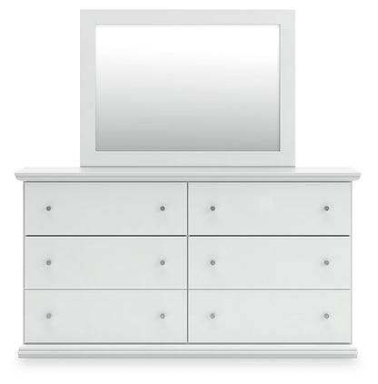 Bostwick Shoals Full Panel Bed, Dresser and Mirror - B139B48