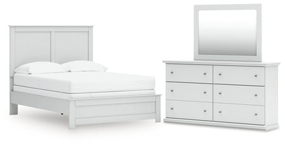 Bostwick Shoals Full Panel Bed, Dresser and Mirror - B139B48