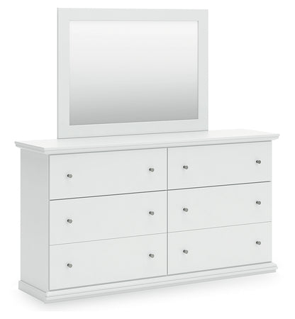 Bostwick Shoals King Panel Bed, Dresser, Mirror and Chest - B139B54