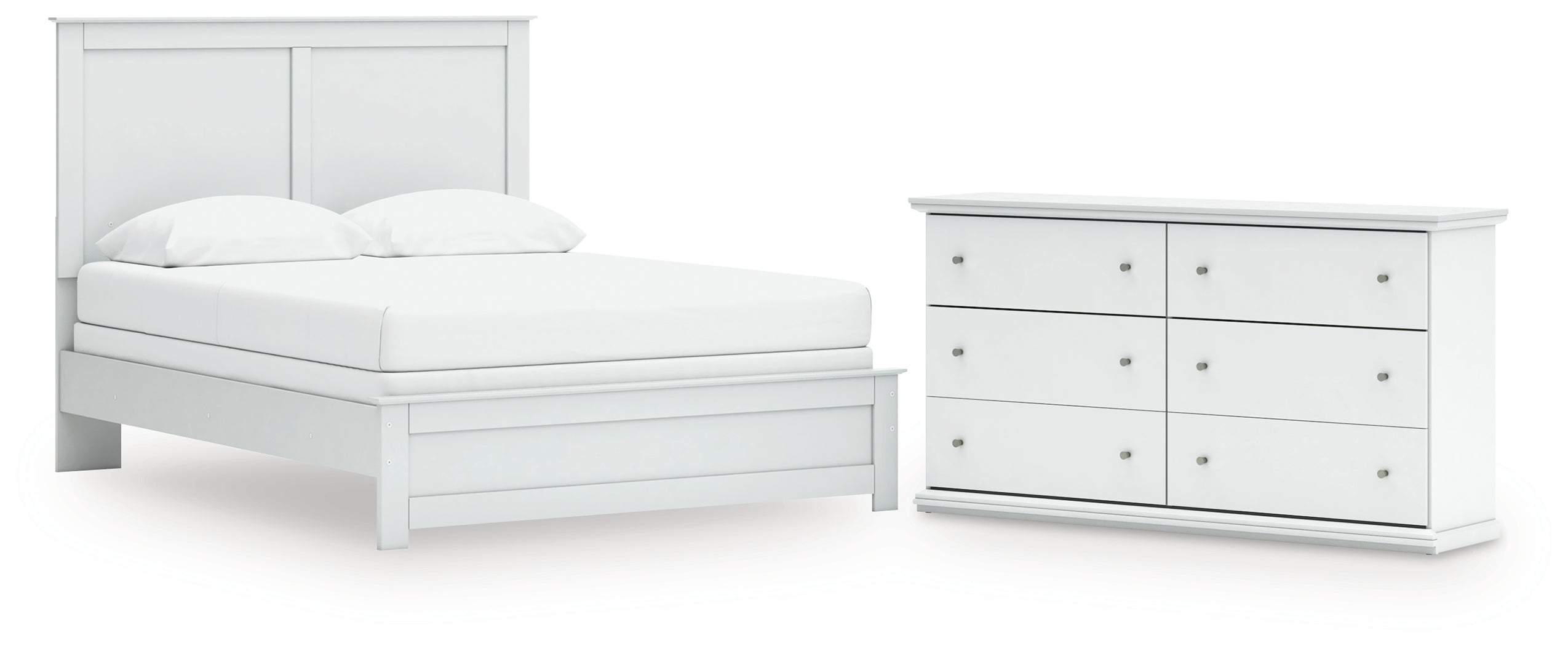 Bostwick Shoals Queen Panel Bed and Dresser - B139B56