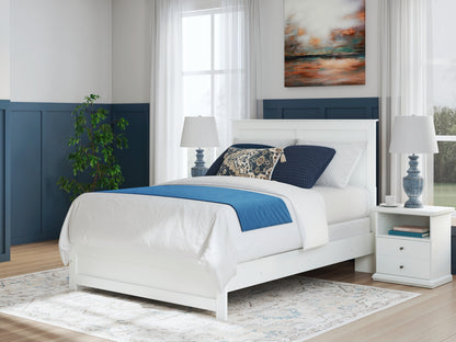 Bostwick Shoals Queen Panel Bed, Dresser, Mirror and 2 Nightstands - B139B50