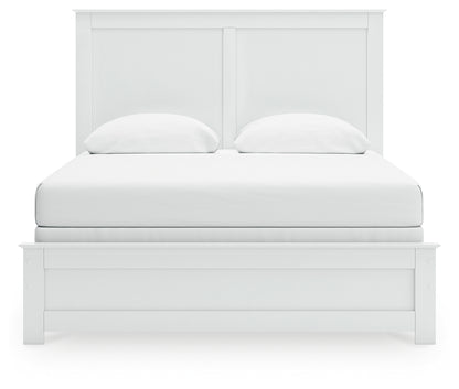 Bostwick Shoals Queen Panel Bed, Dresser, Mirror and 2 Nightstands - B139B50