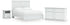 Bostwick Shoals Queen Panel Bed with Dresser and Nightstand in White - PKG021578