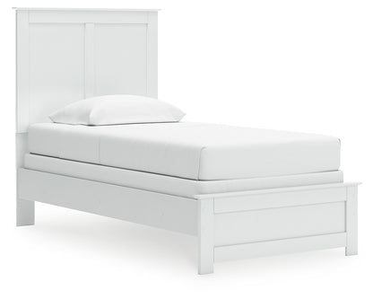 Bostwick Shoals Twin Panel Bed, Dresser and Mirror - B139B70