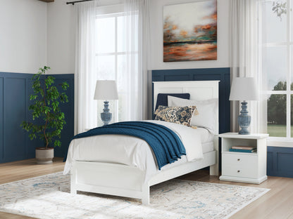 Bostwick Shoals Twin Panel Bed, Dresser and Mirror - B139B70
