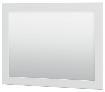 Bostwick Shoals White Bedroom Mirror - B139-35