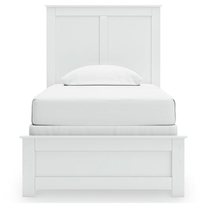 Bostwick Shoals White Twin Panel Bed - B139B41