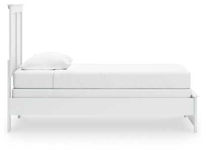 Bostwick Shoals White Twin Panel Bed - B139B41