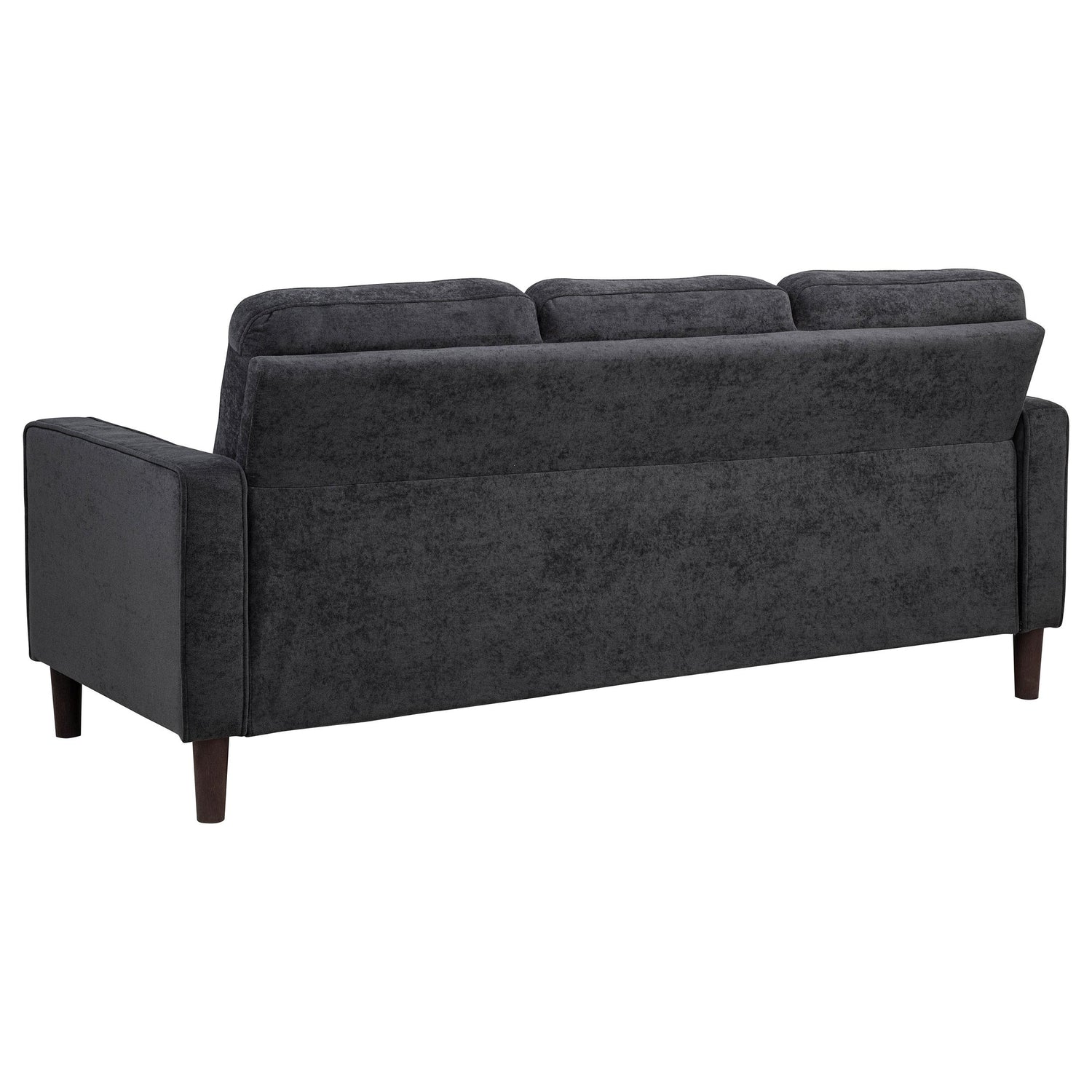 Bowen II 2-piece Upholstered Track Arm Sofa Set Steel Grey - 509981-S2