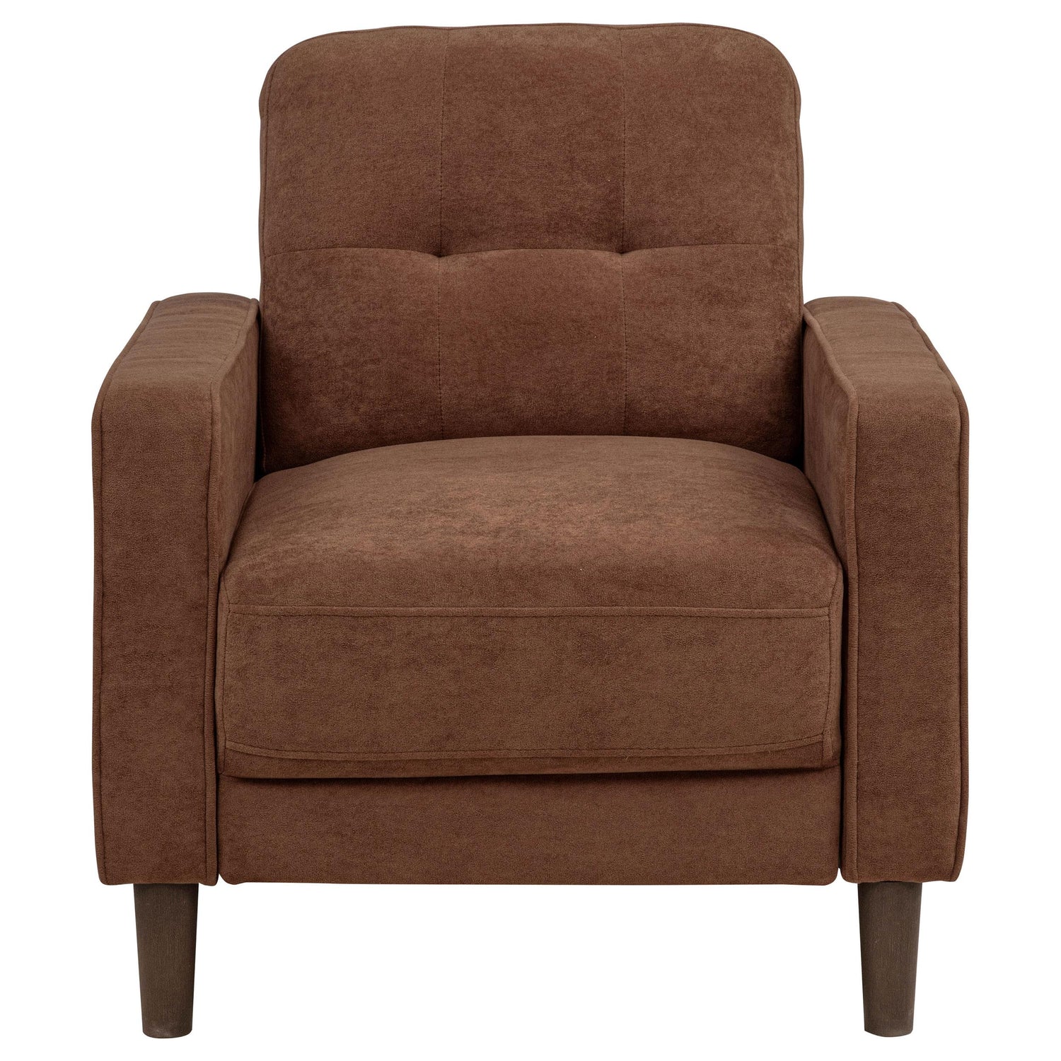 Bowen II 3-piece Fabric Upholstered Track Arm Sofa Set Rust - 509971-S3