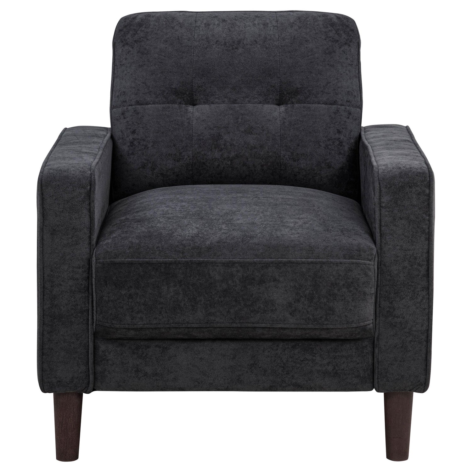 Bowen II 3-piece Upholstered Track Arm Sofa Set Steel Grey - 509981-S3