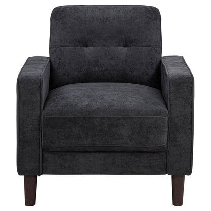 Bowen II 3-piece Upholstered Track Arm Sofa Set Steel Grey - 509981-S3
