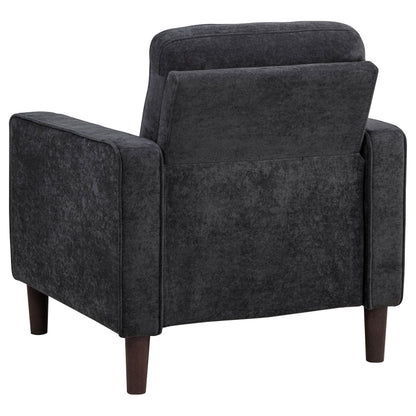 Bowen II 3-piece Upholstered Track Arm Sofa Set Steel Grey - 509981-S3
