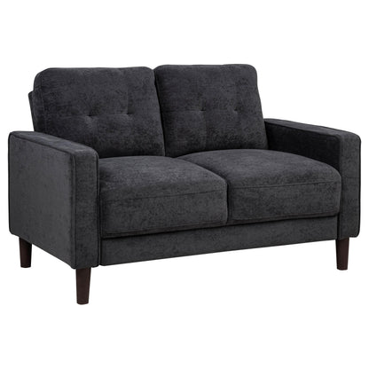 Bowen II 3-piece Upholstered Track Arm Sofa Set Steel Grey - 509981-S3