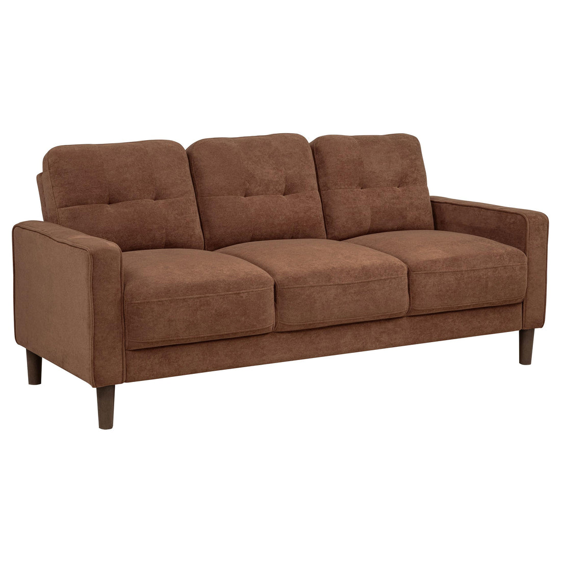 Bowen II Fabric Upholstered Track Arm Sofa Rust - 509971