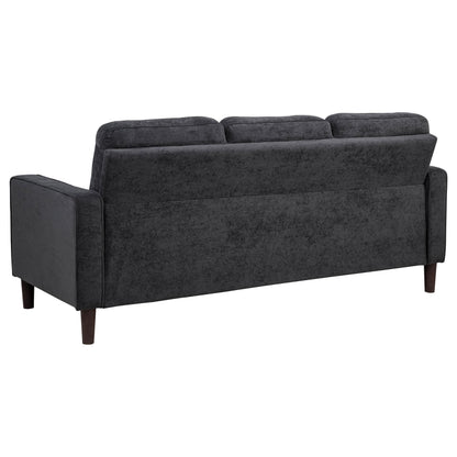 Bowen II Fabric Upholstered Track Arm Sofa Steel Grey - 509981