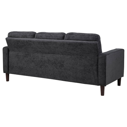 Bowen II Fabric Upholstered Track Arm Sofa Steel Grey - 509981