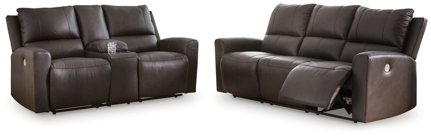 Boxmere Sofa and Loveseat in Storm - PKG020922