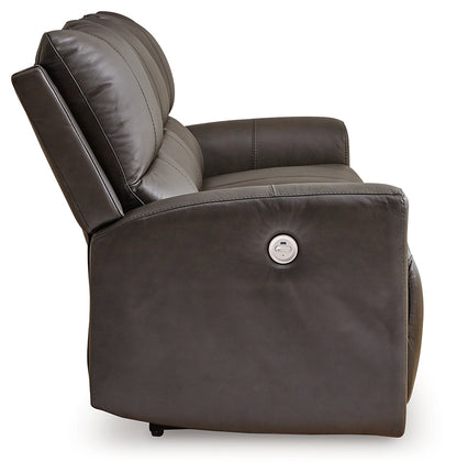 Boxmere Storm Power Reclining Sofa - U1310087
