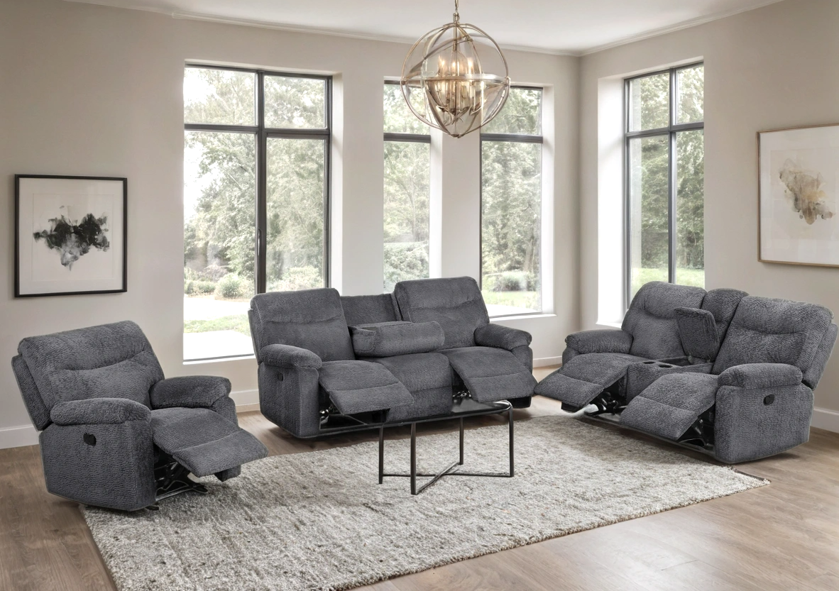 BRAVO21 - 3pc Reclining Set - BRAVO21