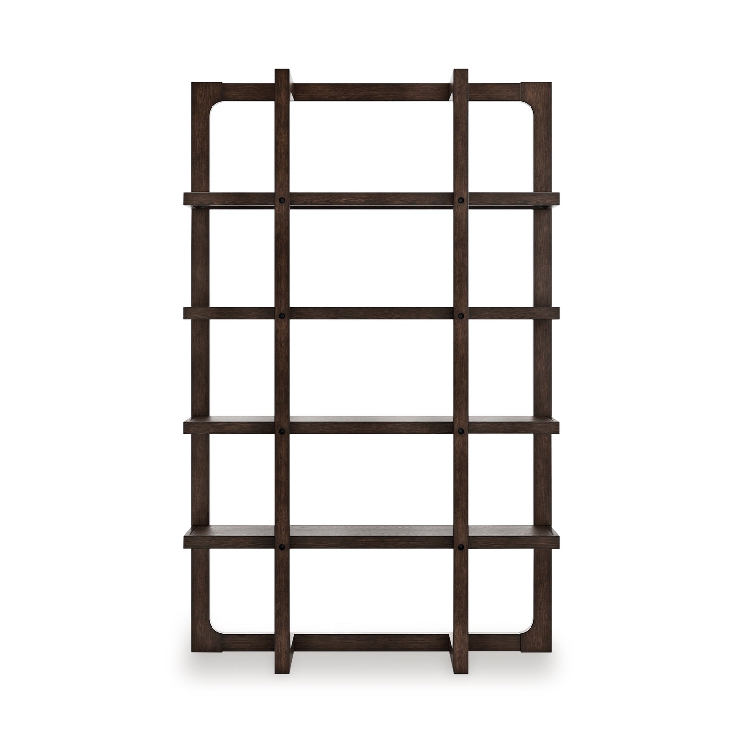 Breckington Dark Brown 76" Bookcase - H556-70