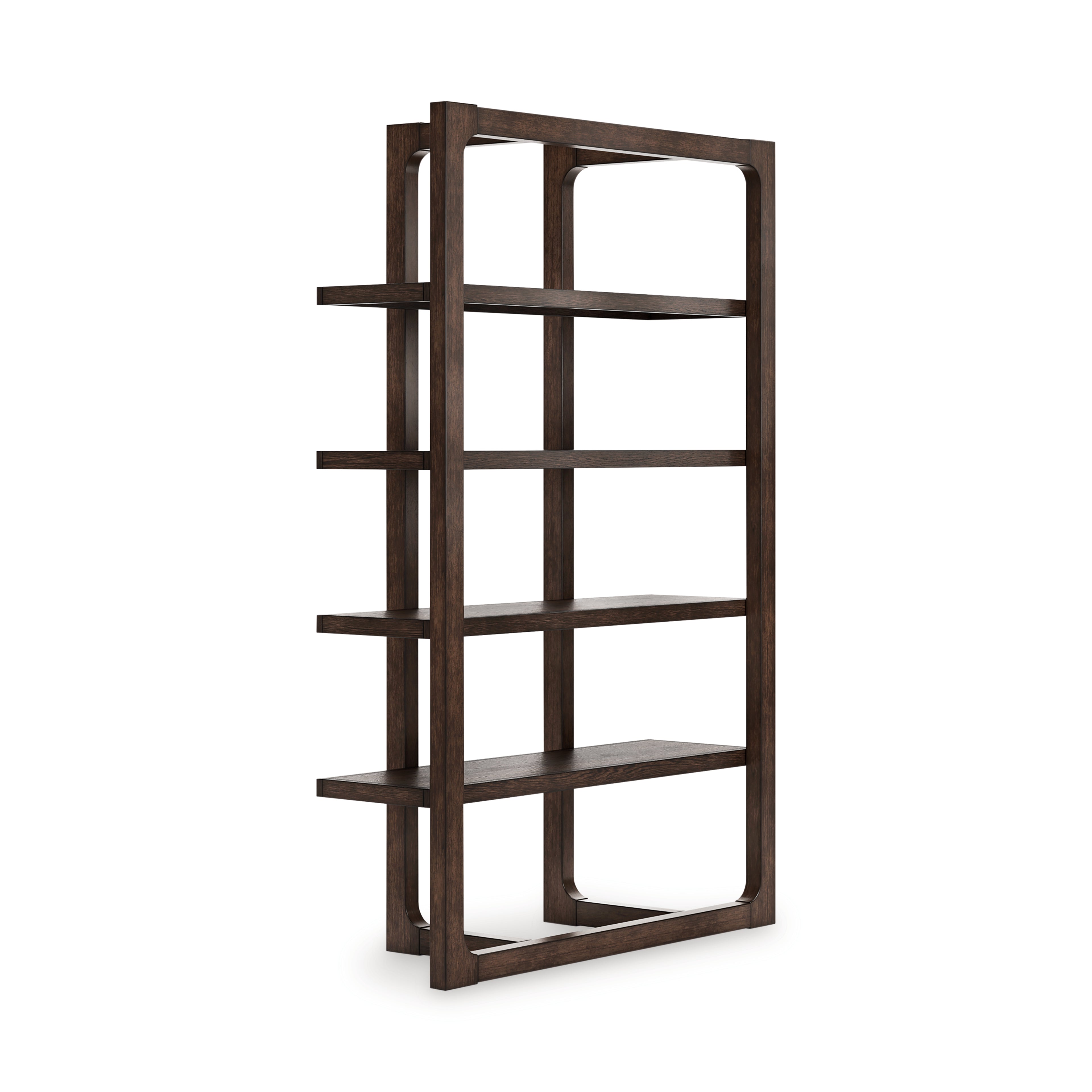 Breckington Dark Brown 76" Bookcase - H556-70