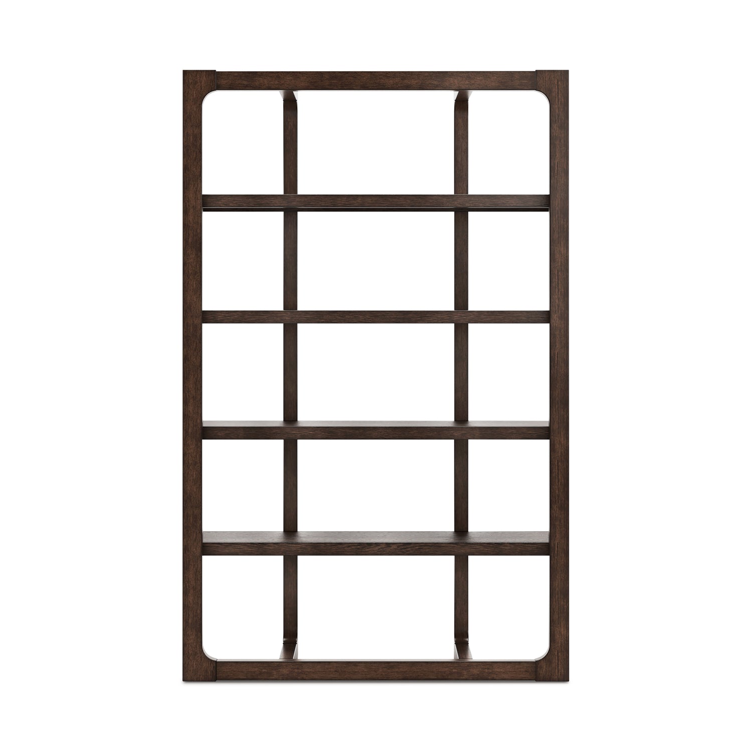 Breckington Dark Brown 76" Bookcase - H556-70