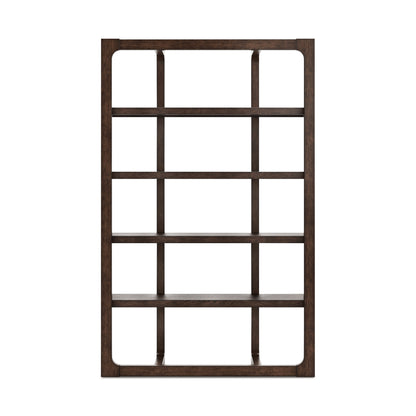 Breckington Dark Brown 76" Bookcase - H556-70
